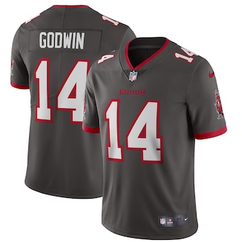 mens nike chris godwin pewter tampa bay buccaneers alternate